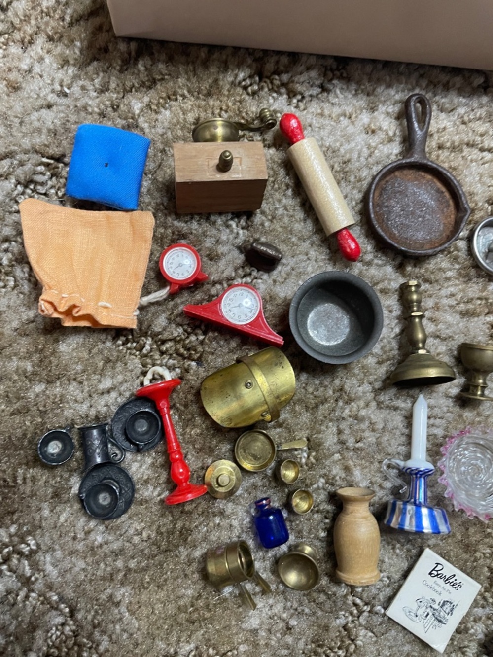 Vintage Doll House Mini Accessories & Items Misc Lot - Picture 2 of 5